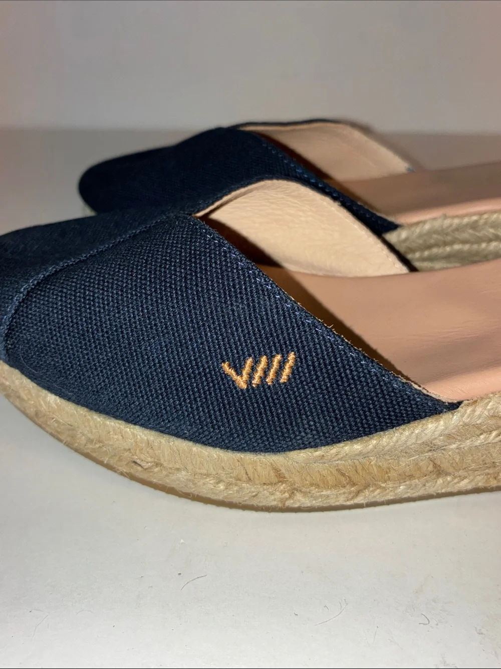 Viscata, Espadrille Wedges, Size EU 38/ US 7, Blue